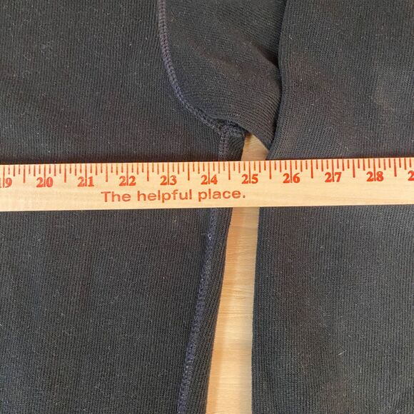 Tommy Bahama Sweater Mens Large 1/4 Zip Reversible Flip Side Black Gray - Picture 7 of 9